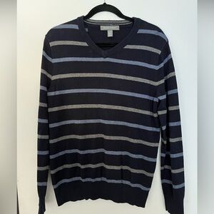 Grayson & Dunn 100% Cotton V-Neck Sweater Size Medium